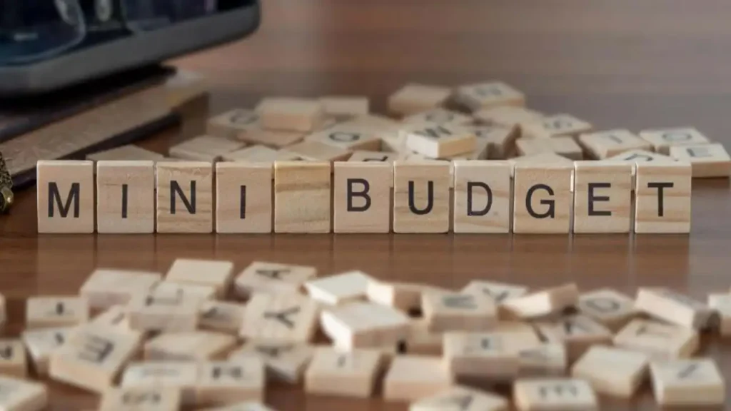 Mini budget