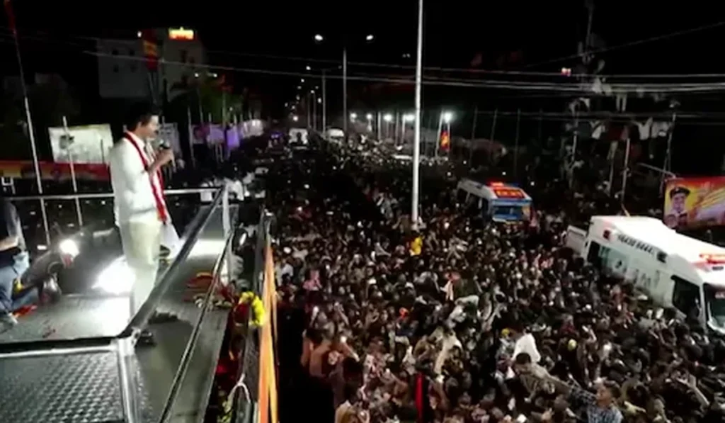 Vijay’s rally in Tamil Nadu