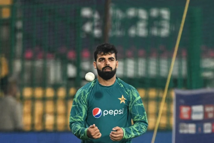 Shadab Khan resumes gym training following his shoulder surgery in England.
