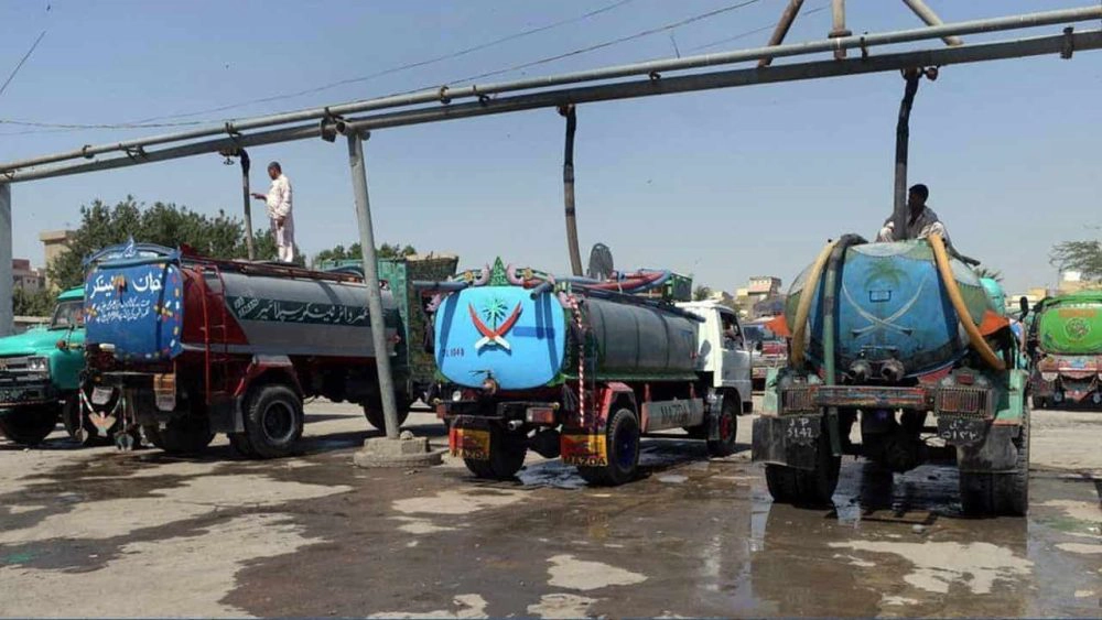 water tanker supply under dc quota banned