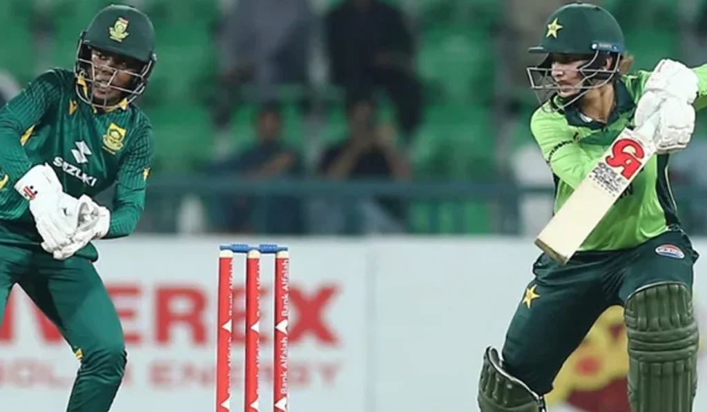 Pakistan women down South Africa