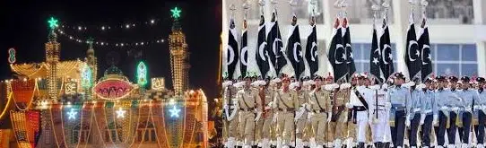 September 6 o mark Eid Milad Un Nabi and Defense day