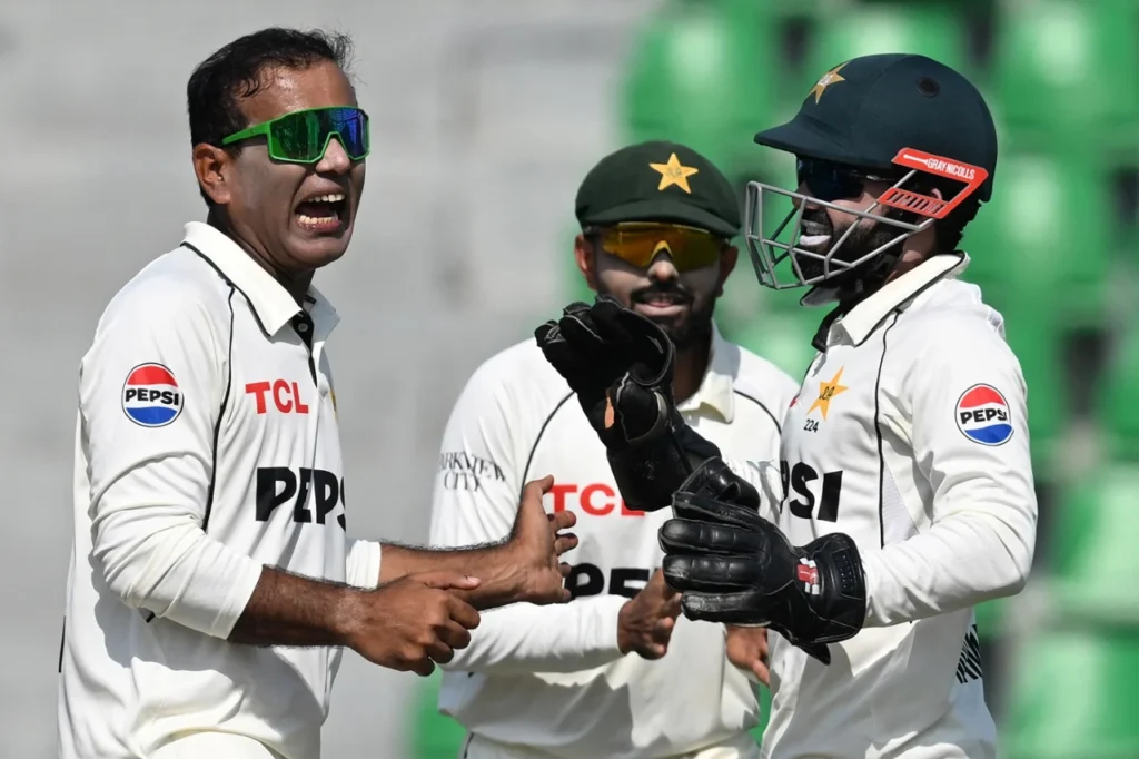 Noman Ali Pakistan vs South Africa Test Lahore