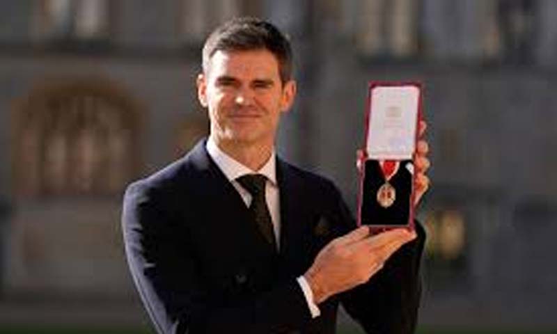 James Anderson awarded knighthood