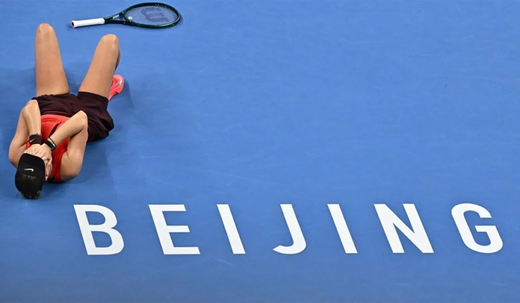 World No 4 Anisimova wins China Open. She was ranked 43 last Oct