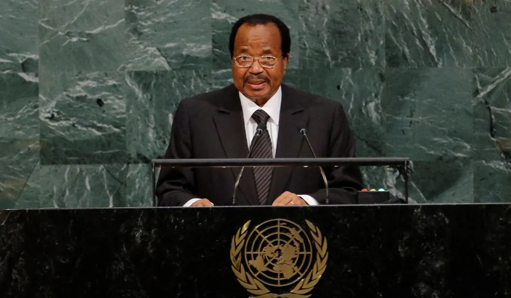 Cameroon President Biya, 92, heads for eighth term