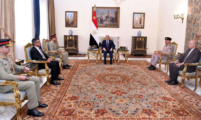 Field Marshal Asim Munir, Egypt’s Sisi vow to strengthen bilateral relations