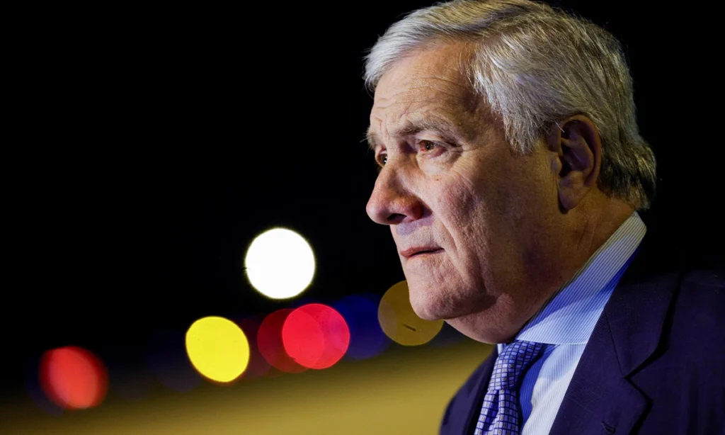 Foreign Minister Antonio Tajani
