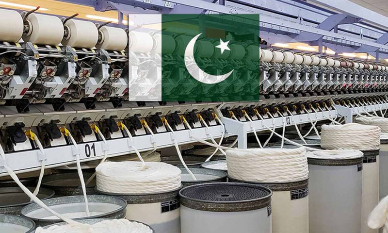 Large scale manufacturing output Pakistan