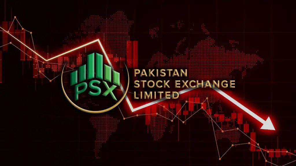 Pakistan Stock Exchange (PSX) KSE-100 index crash