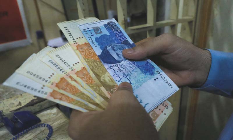 US dollar to Pakistani rupee