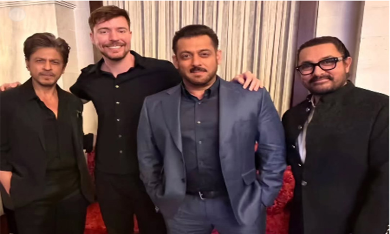 Shah Rukh Khan Aamir Salman mr Beast