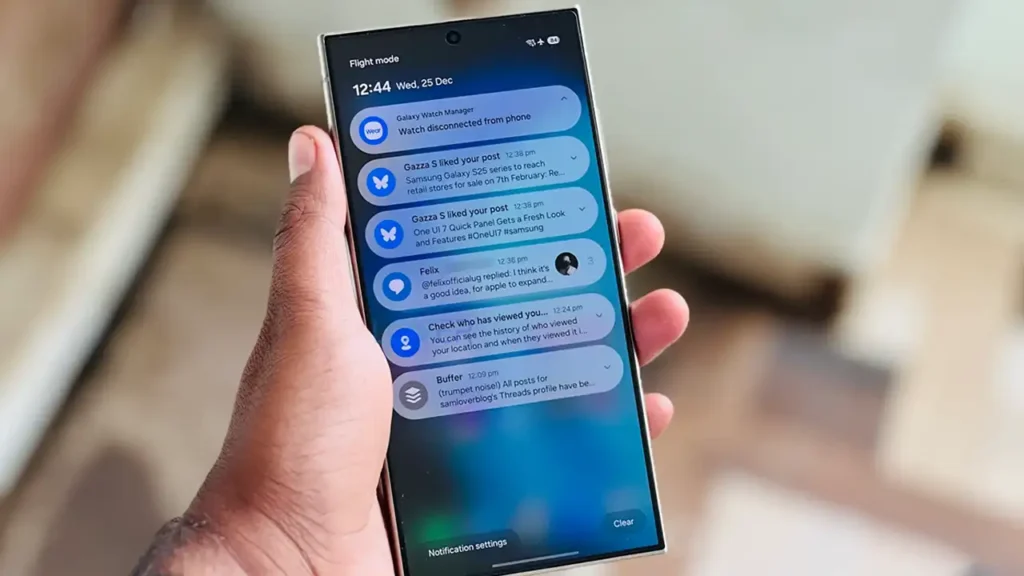 Samsung AI notification summaries