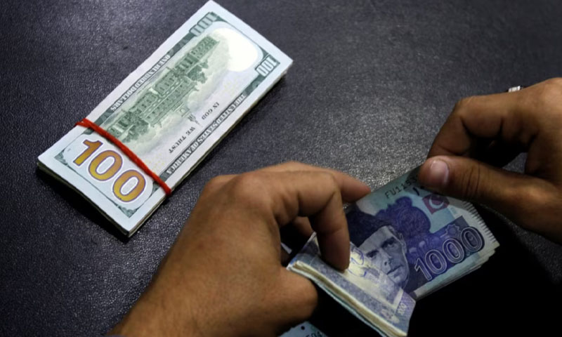 US dollar in Pakistani rupee