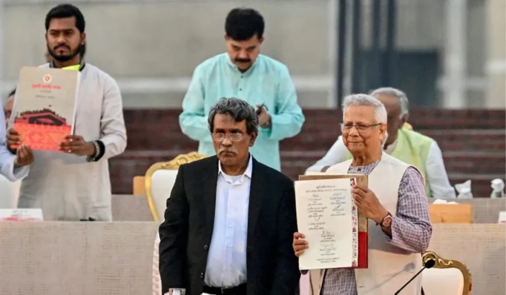 Bangladesh parties sign landmark reform charter after protests