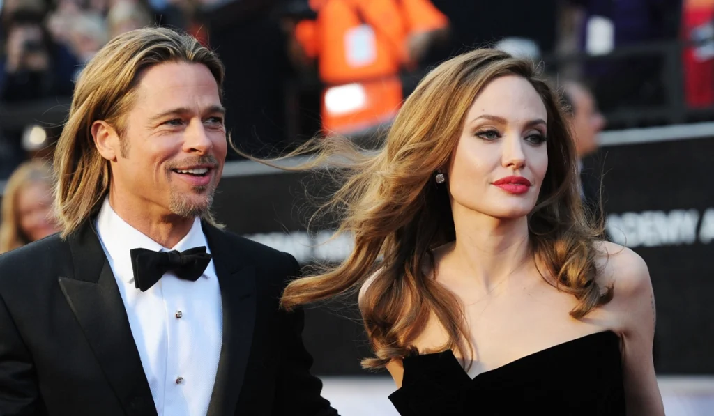Brad Pitt and Angelina Jolie