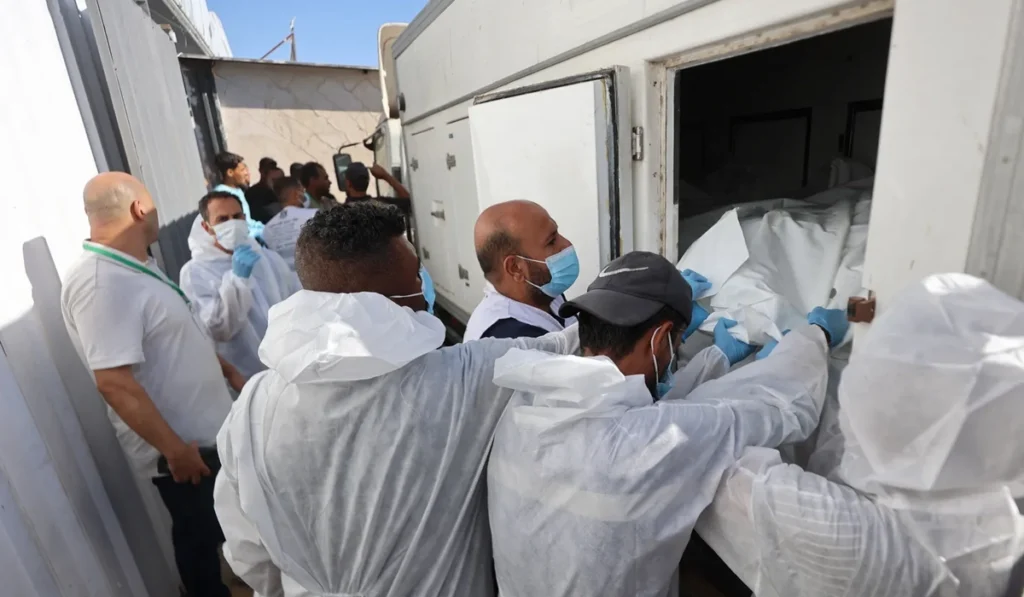 Israel hands over 45 Palestinian bodies