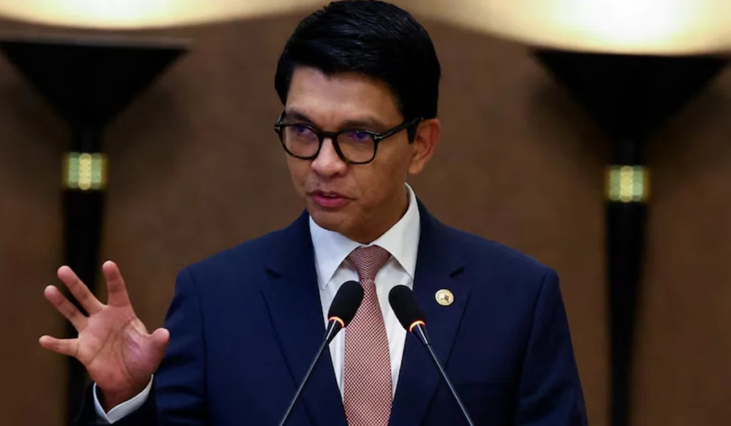 Madagascar’s President Rajoelina flees