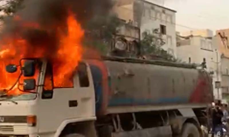 10-year-old boy killed by water tanker