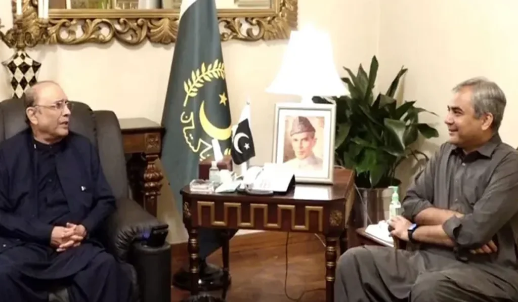 President Zardari summons Naqvi