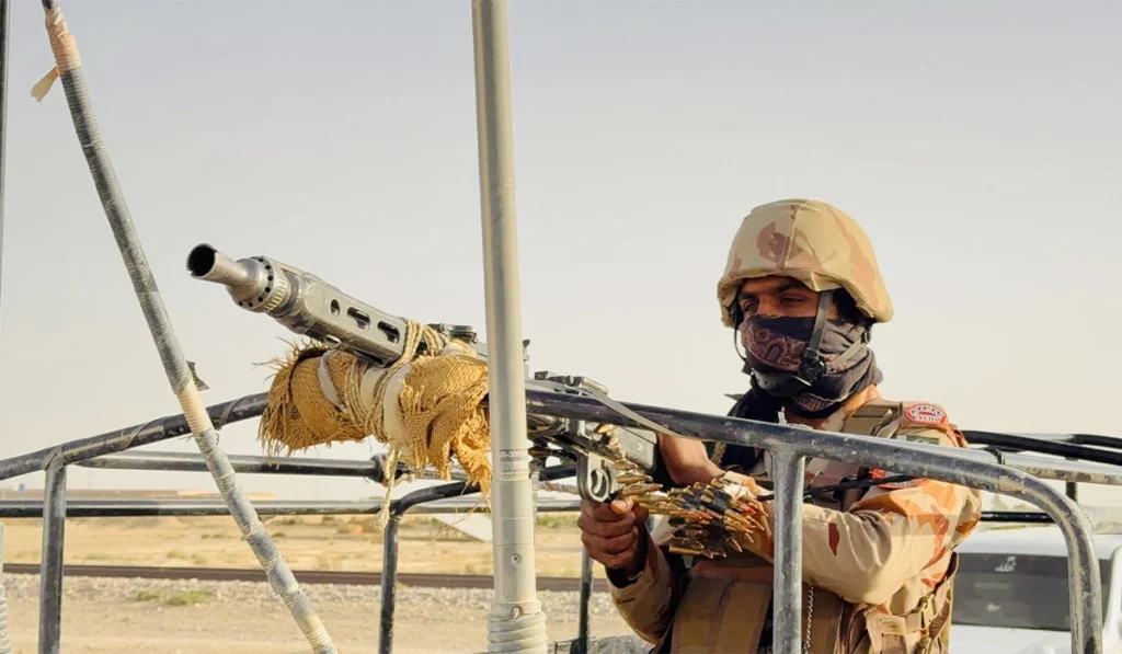 Pakistan responds to ceasefire violation at Chaman border