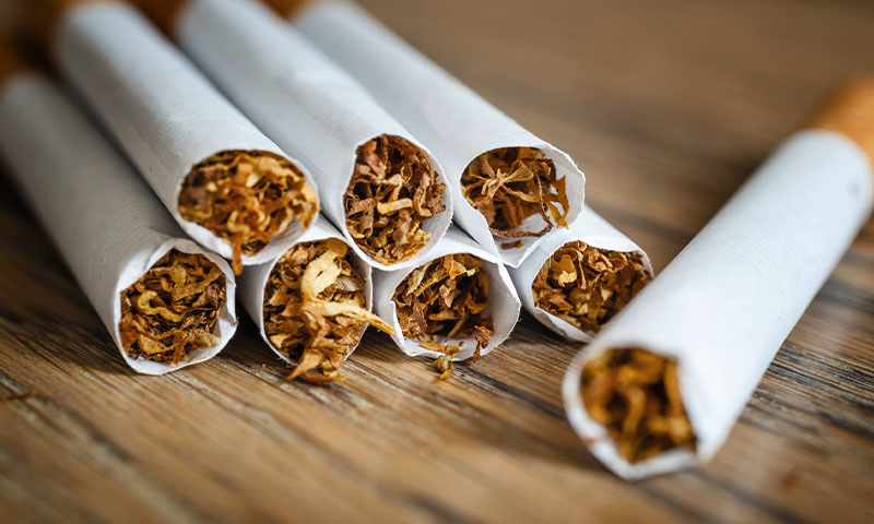 Cigarette production