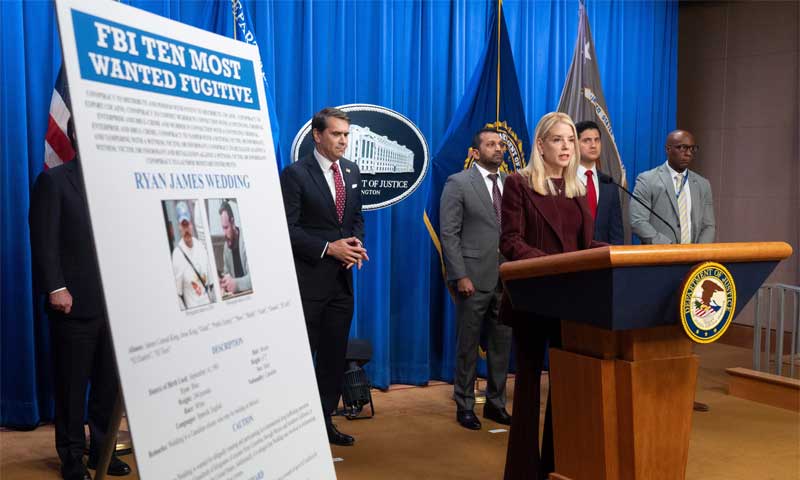 Ryan Wedding FBI fugitive murder