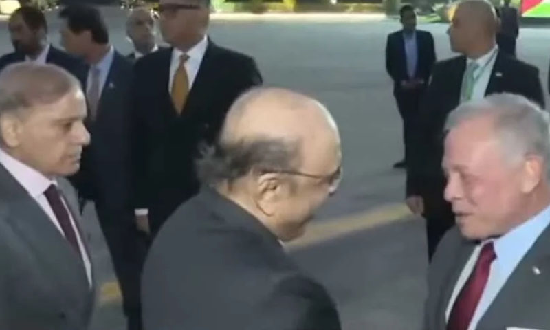 Jordan’s King Abdullah II arrives in Pakistan for two-day official visit