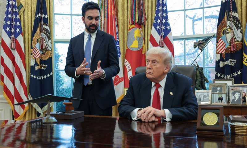 Trump-Mamdani fascist despot