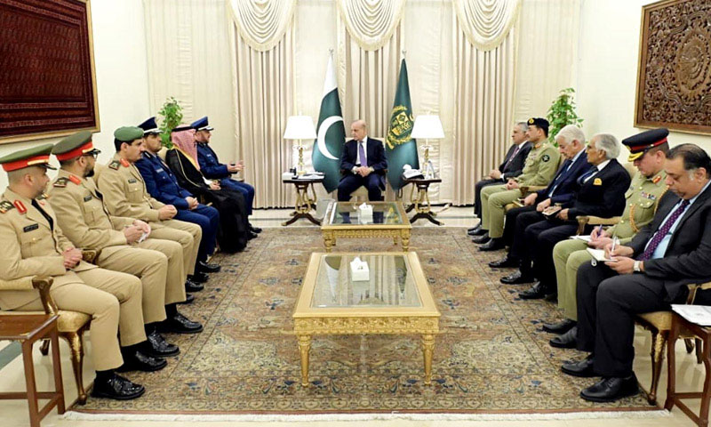 Saudi armed forces chief meets PM