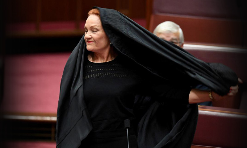 Pauline Hanson Burka