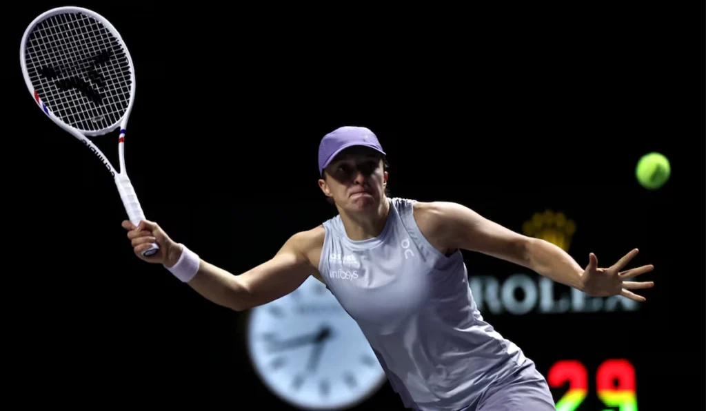 Rybakina downs Swiatek for second win in WTA Finals