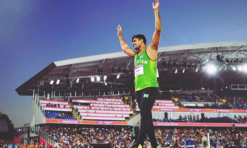 Islamic Solidarity Games: Arshad Nadeem leads javelin final in Saudi Arabia