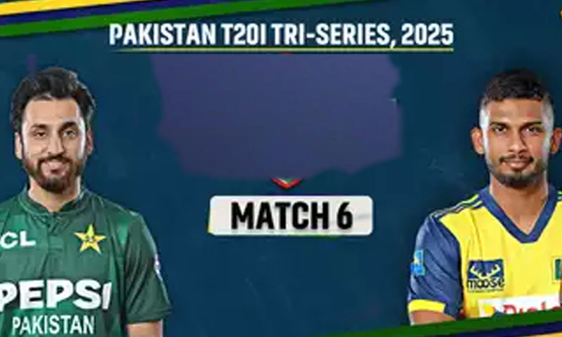 Sri Lanka VS Pakistan clash: PAK elect to field first in 6th match Tri-Series tonight