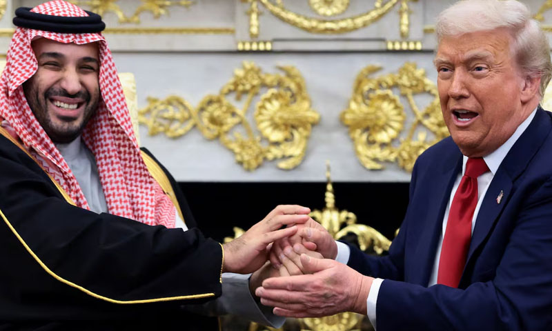 Trump meeting with Mohamed bin Salman