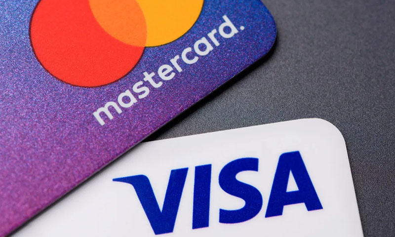 Visa and Mastercard