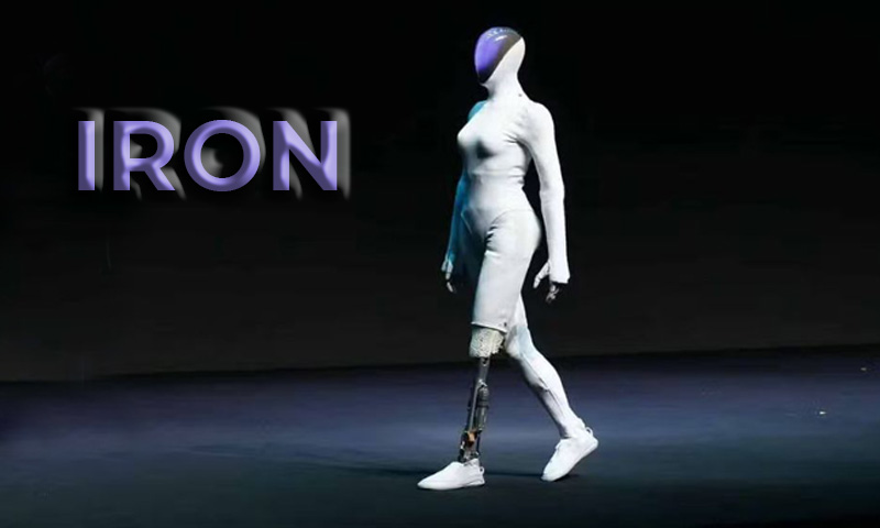 Xpeng humanoid robot Iron