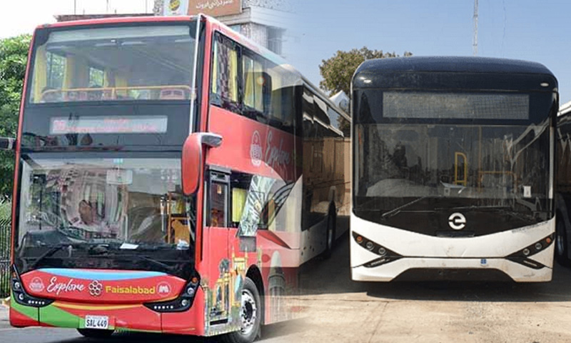 Karachi new buses