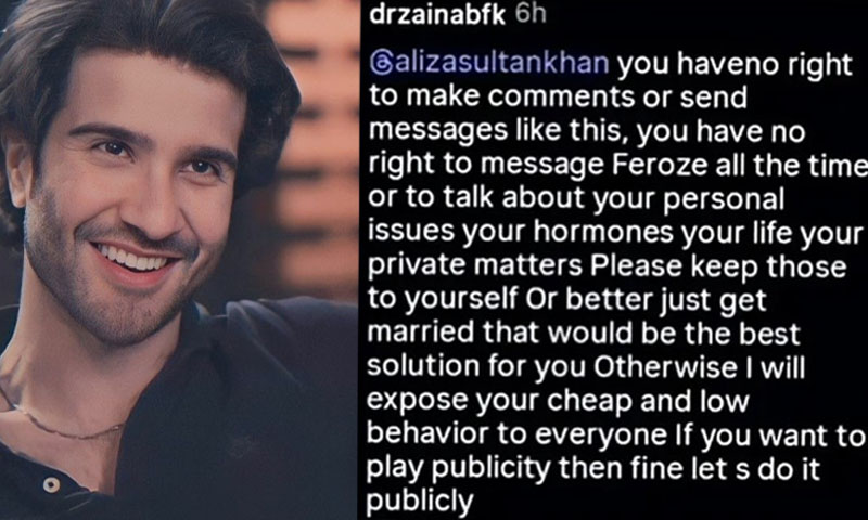 Social media heats up as Feroze Khan’s wives drop new posts