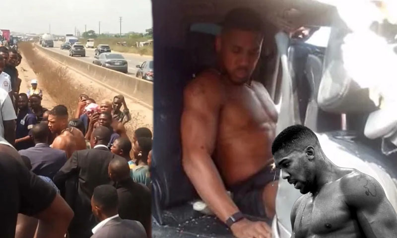 What happened to British Anthony Joshua?