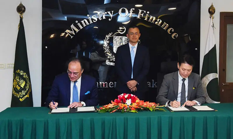 Pakistan signs MoU with Binance