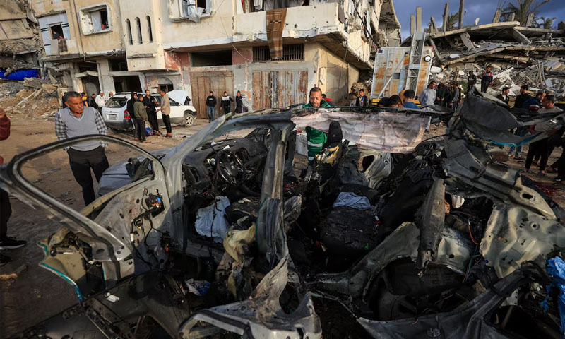 Hamas commander Raed Saed in Gaza