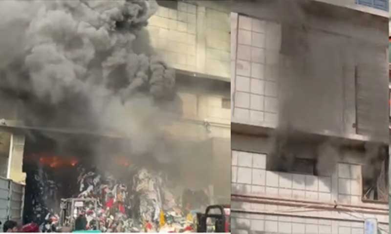 Karachi EPZ fire Landhi