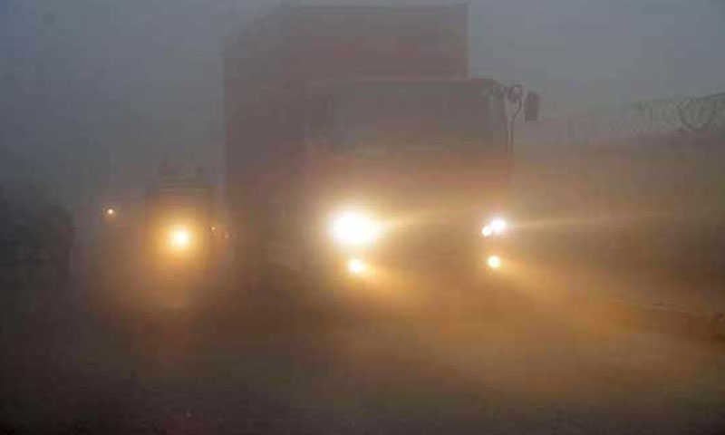 Dense fog forces closure of M-3, M-4 and M-5 Motorways