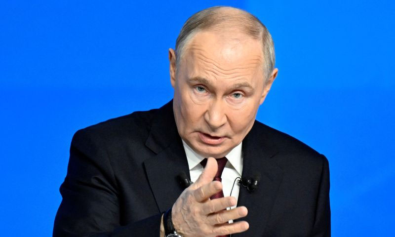 Putin credits Trump for sincere peace efforts