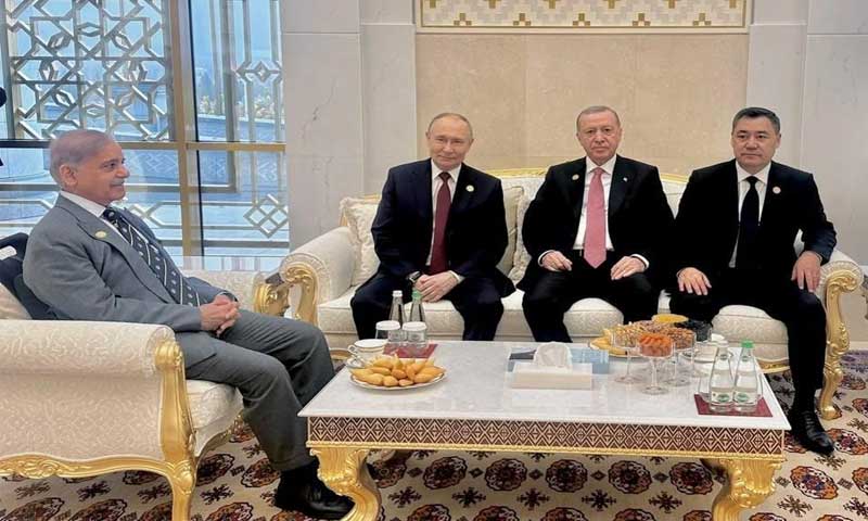 Shehbaz Sharif Putin meeting