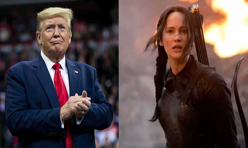 Donald Trump Patriot Games Hunger Games