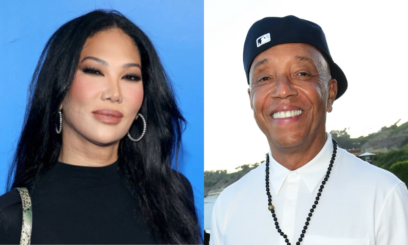 Kimora Lee Simmons and Russell Simmons