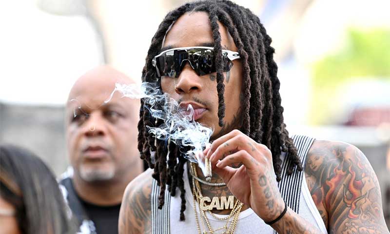 Wiz Khalifa Romania jailed cannabis