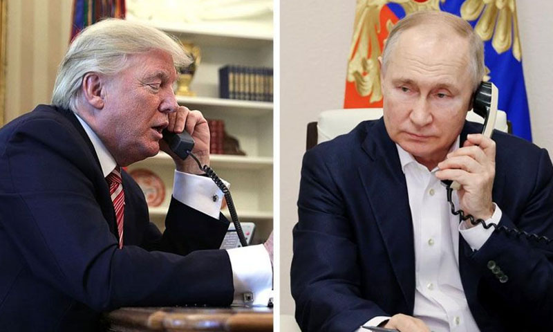 Trump speaks again with Putin as Ukraine war peace talks intensify